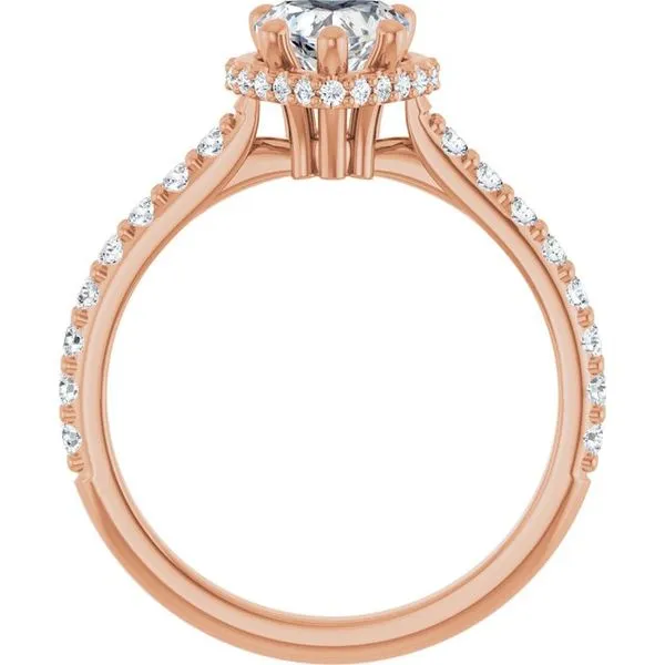 Hidden Halo-Style Engagement Ring Image 2 Morin Jewelers Southbridge, MA