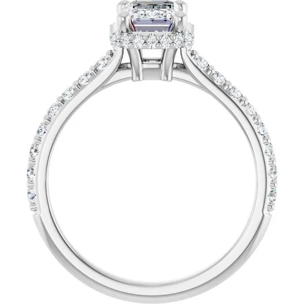 Hidden Halo-Style Engagement Ring Image 2 Natale Jewelers Sewell, NJ