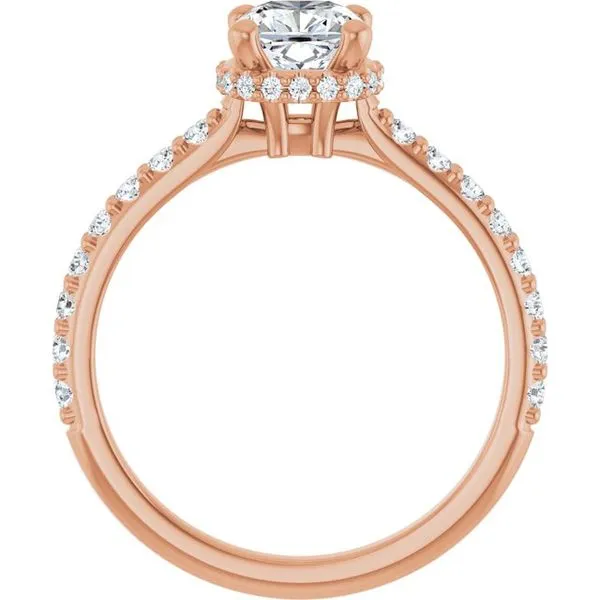 Hidden Halo-Style Engagement Ring Image 2 Stuart Benjamin & Co. Jewelry Designs San Diego, CA