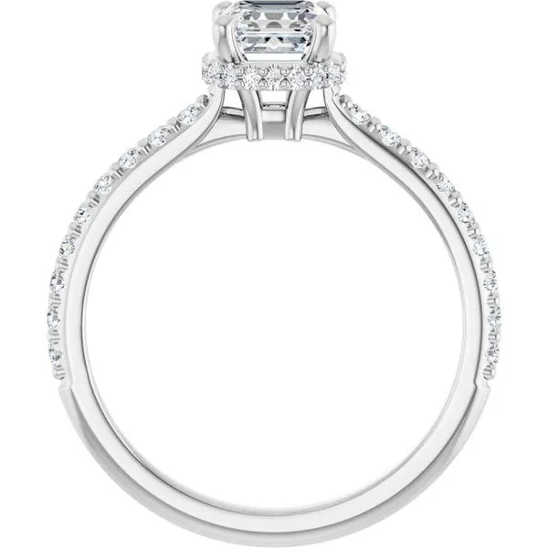 Hidden Halo-Style Engagement Ring Image 2 Mark Jewellers La Crosse, WI