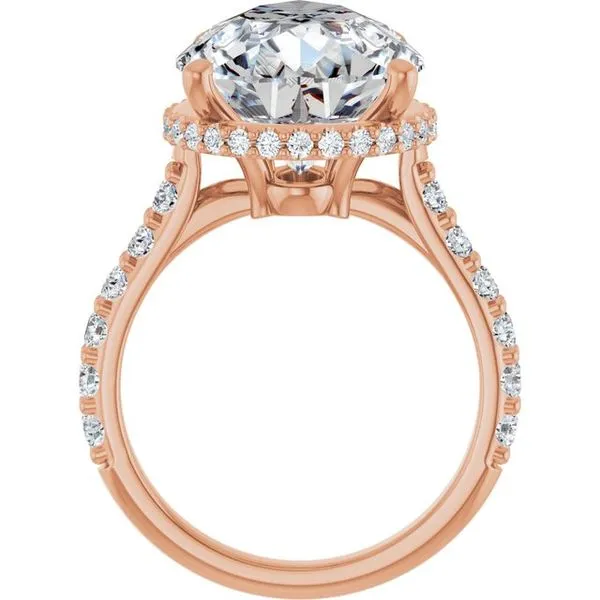 Hidden Halo-Style Engagement Ring Image 2 Natale Jewelers Sewell, NJ