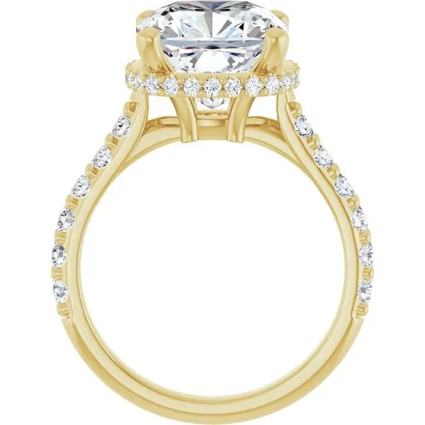 Hidden Halo-Style Engagement Ring Image 2 Mark Jewellers La Crosse, WI