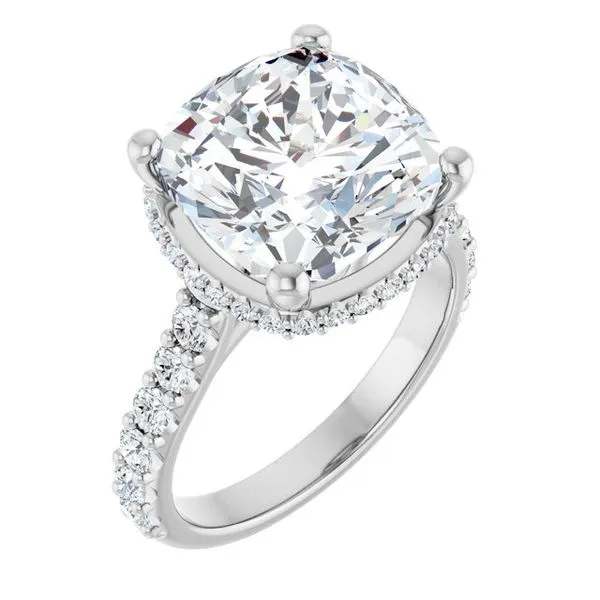 Hidden Halo-Style Engagement Ring Austin's Fine Diamonds & Jewelry Lyndhurst, NJ