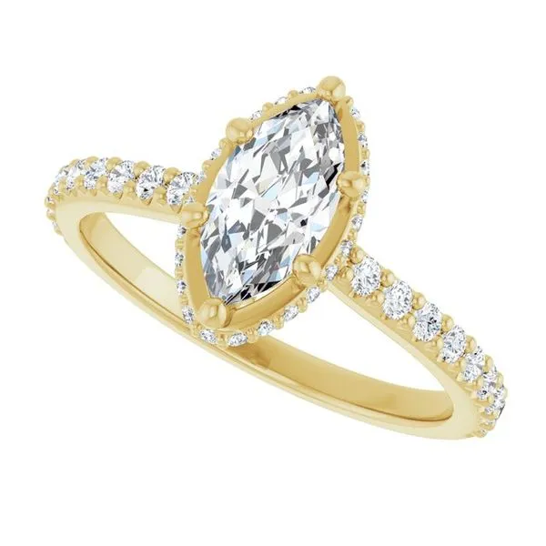 Hidden Halo-Style Engagement Ring Image 5 Jimmy Smith Jewelers Decatur, AL