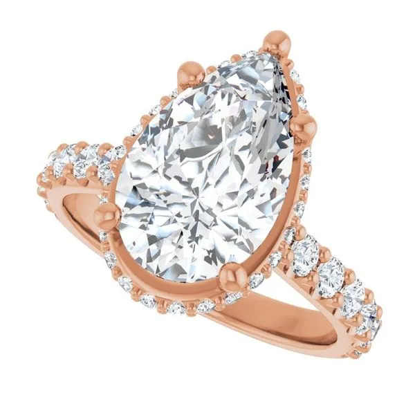 Hidden Halo-Style Engagement Ring Image 5 Natale Jewelers Sewell, NJ