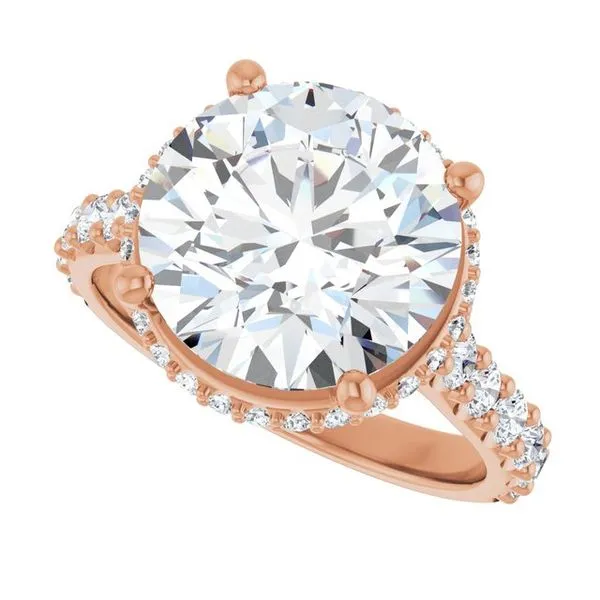 Hidden Halo-Style Engagement Ring Image 5 Shipley's Fine Jewelry Hampstead, MD