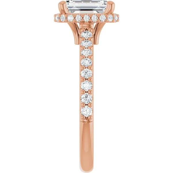 Hidden Halo-Style Engagement Ring Image 4 Mark Jewellers La Crosse, WI