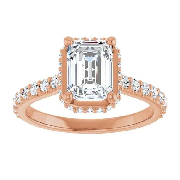 Hidden Halo-Style Engagement Ring Image 3 Mark Jewellers La Crosse, WI