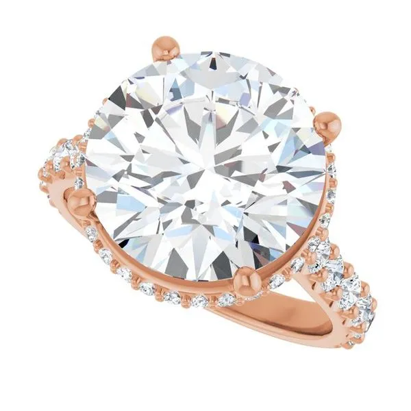 Hidden Halo-Style Engagement Ring Image 5 Jimmy Smith Jewelers Decatur, AL