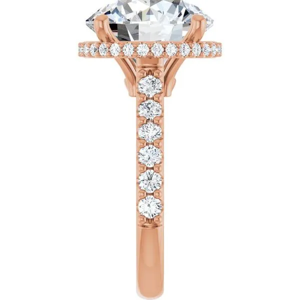 Hidden Halo-Style Engagement Ring Image 4 Shipley's Fine Jewelry Hampstead, MD