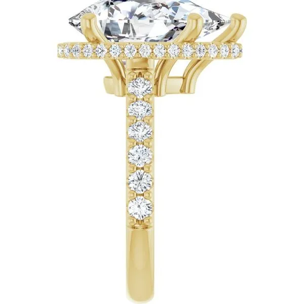 Hidden Halo-Style Engagement Ring Image 4 Arezzo Jewelers Elmwood Park, IL
