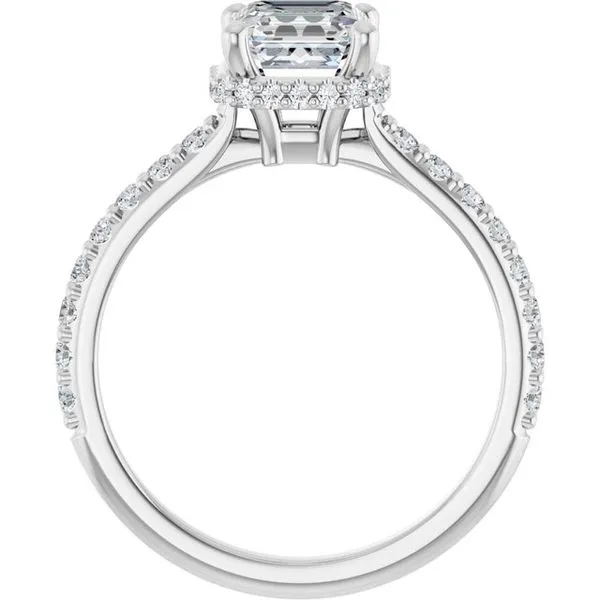 Hidden Halo-Style Engagement Ring Image 2 Mark Jewellers La Crosse, WI