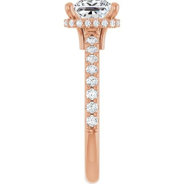 Hidden Halo-Style Engagement Ring Image 4 Morin Jewelers Southbridge, MA