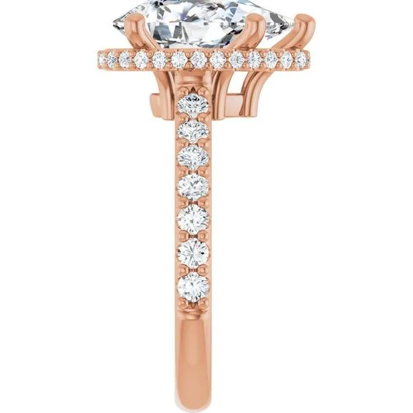 Hidden Halo-Style Engagement Ring Image 4 Jimmy Smith Jewelers Decatur, AL