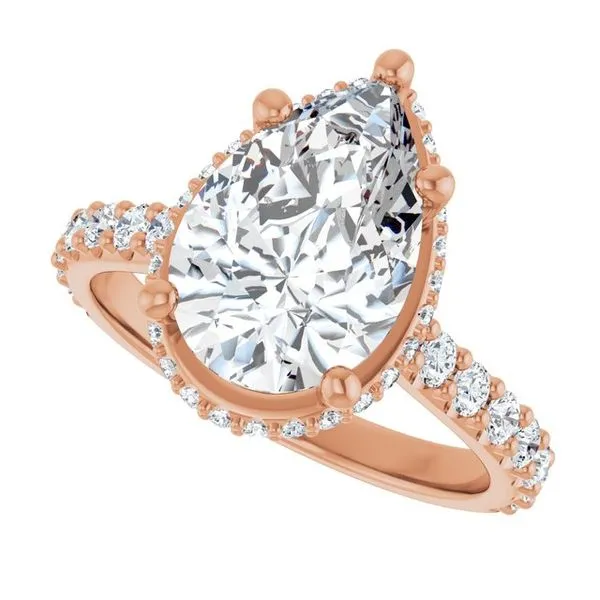 Hidden Halo-Style Engagement Ring Image 5 Jimmy Smith Jewelers Decatur, AL