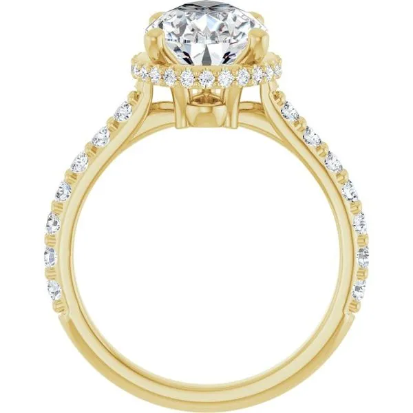 Hidden Halo-Style Engagement Ring Image 2 Mark Jewellers La Crosse, WI