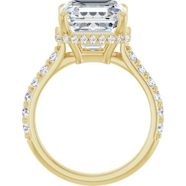 Hidden Halo-Style Engagement Ring Image 2 Natale Jewelers Sewell, NJ