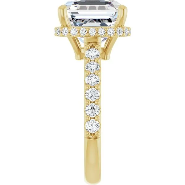 Hidden Halo-Style Engagement Ring Image 4 Arezzo Jewelers Elmwood Park, IL