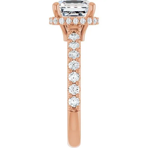 Hidden Halo-Style Engagement Ring Image 4 Mark Jewellers La Crosse, WI