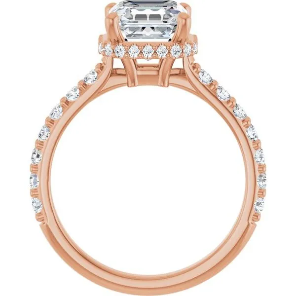 Hidden Halo-Style Engagement Ring Image 2 J. Thomas Jewelers Rochester Hills, MI
