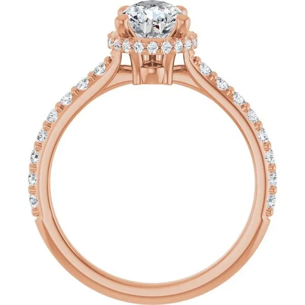 Hidden Halo-Style Engagement Ring Image 2 Ocean View Jewelers Millville, DE