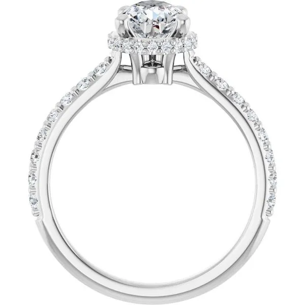 Hidden Halo-Style Engagement Ring Image 2 Mark Jewellers La Crosse, WI
