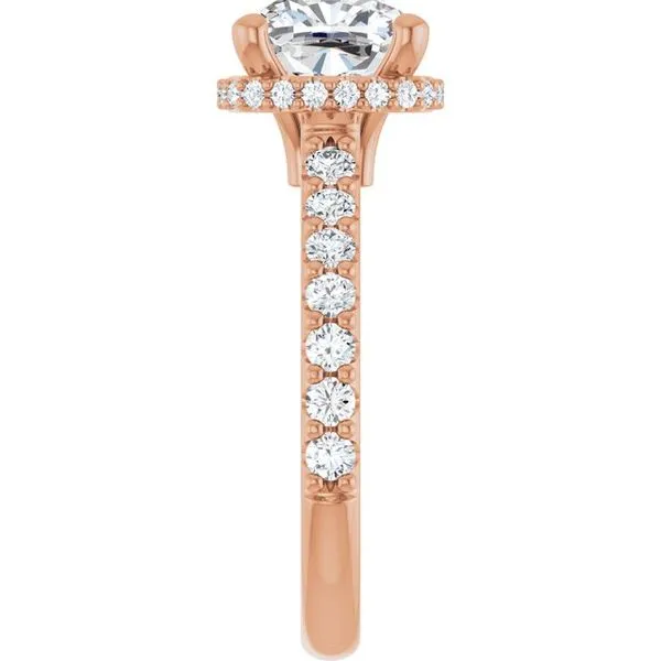 Hidden Halo-Style Engagement Ring Image 4 Mark Jewellers La Crosse, WI