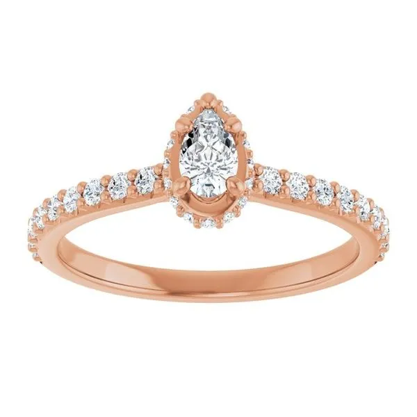 Hidden Halo-Style Engagement Ring Image 3 Jimmy Smith Jewelers Decatur, AL