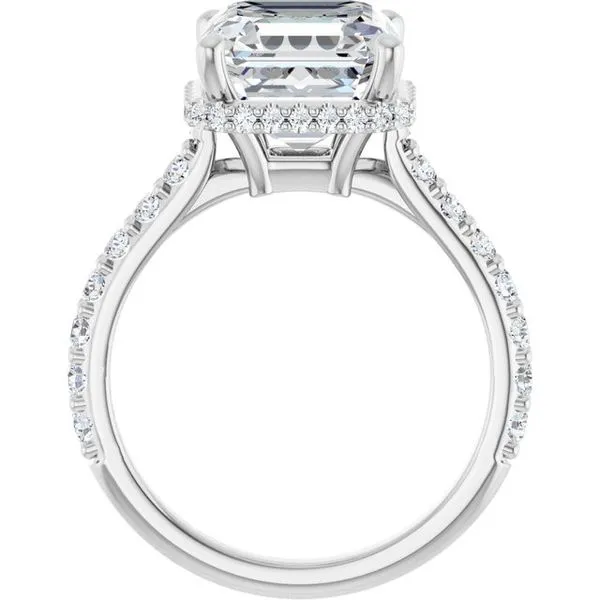 Hidden Halo-Style Engagement Ring Image 2 Mark Jewellers La Crosse, WI