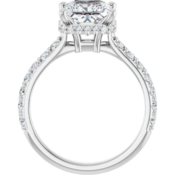 Hidden Halo-Style Engagement Ring Image 2 Mark Jewellers La Crosse, WI