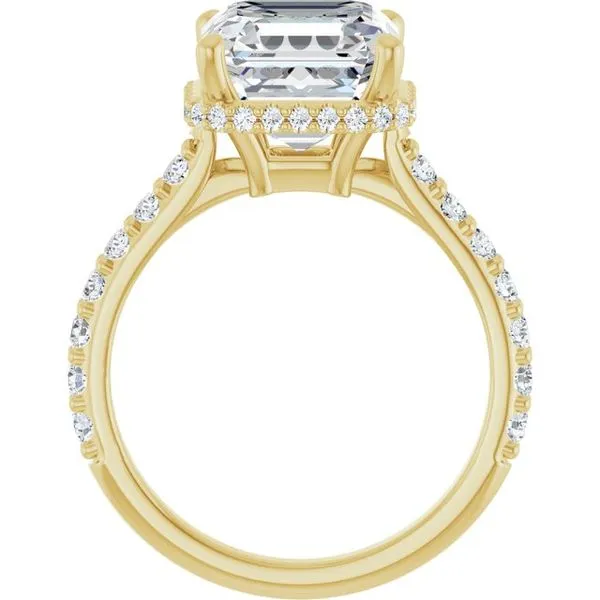 Hidden Halo-Style Engagement Ring Image 2 Jimmy Smith Jewelers Decatur, AL