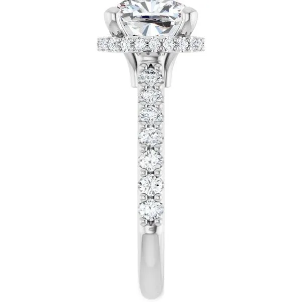 Hidden Halo-Style Engagement Ring Image 4 Mark Jewellers La Crosse, WI