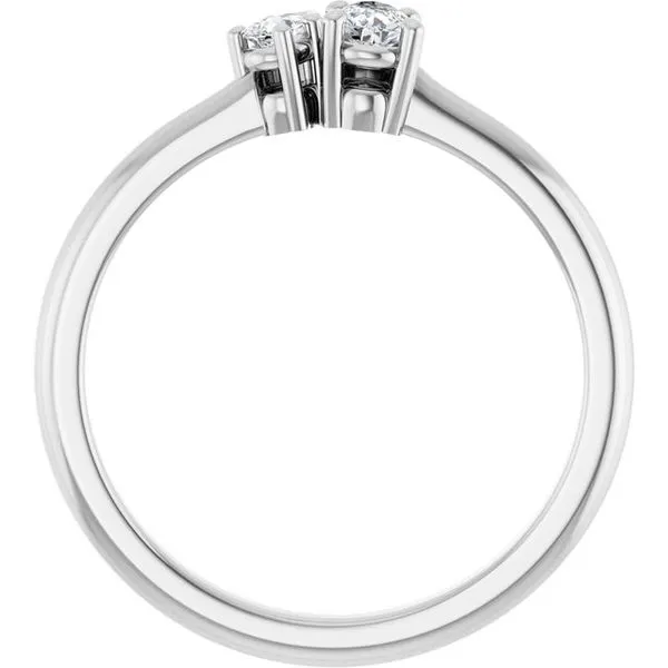 Two-Stone Engagement Ring Image 2 Futer Bros Jewelers York, PA
