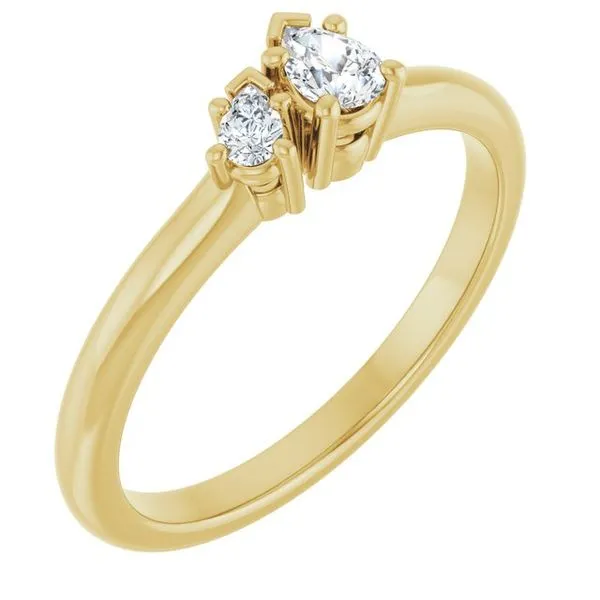 Two-Stone Engagement Ring Jimmy Smith Jewelers Decatur, AL