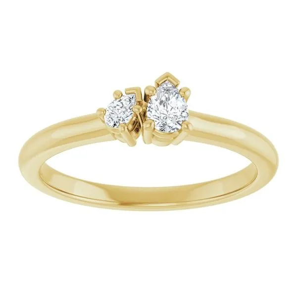 Two-Stone Engagement Ring Image 3 Raleigh Diamond Fine Jewelry Raleigh, NC