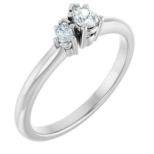 Two-Stone Engagement Ring Jimmy Smith Jewelers Decatur, AL