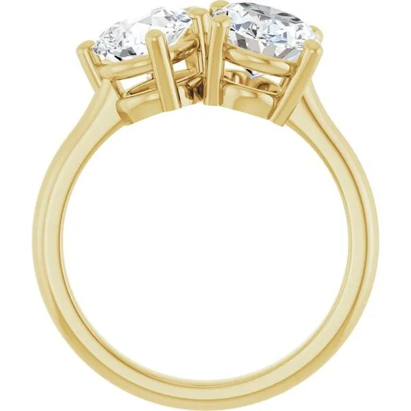 Two-Stone Engagement Ring Image 2 Mark Jewellers La Crosse, WI