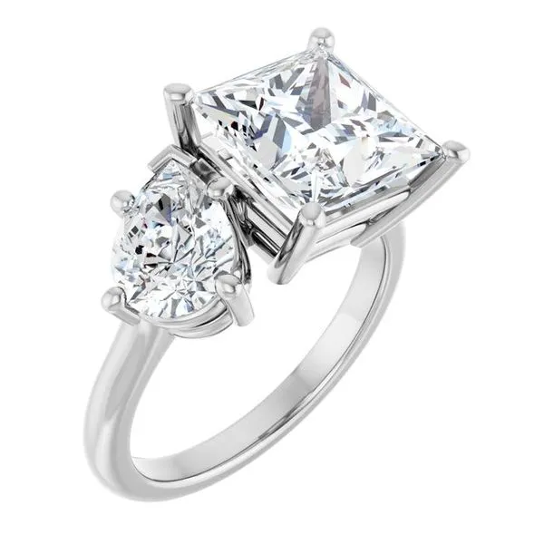 Two-Stone Engagement Ring J. Thomas Jewelers Rochester Hills, MI