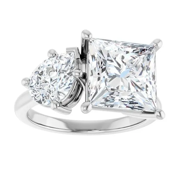 Two-Stone Engagement Ring Image 3 J. Thomas Jewelers Rochester Hills, MI
