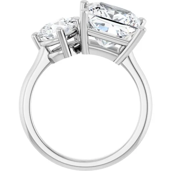 Two-Stone Engagement Ring Image 2 J. Thomas Jewelers Rochester Hills, MI