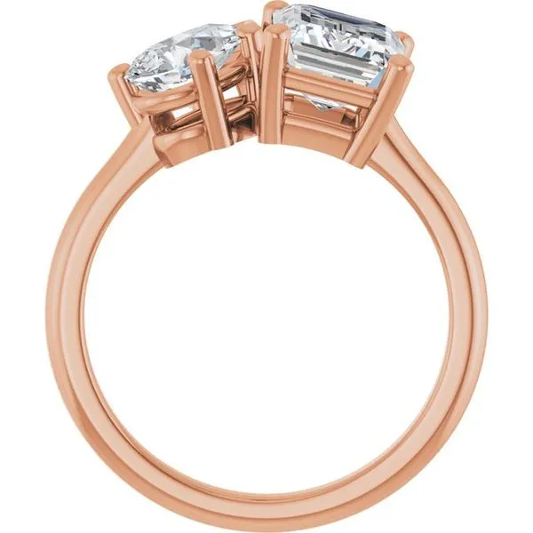 Two-Stone Engagement Ring Image 2 Futer Bros Jewelers York, PA