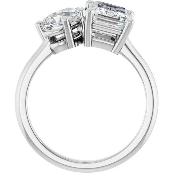Two-Stone Engagement Ring Image 2 Natale Jewelers Sewell, NJ
