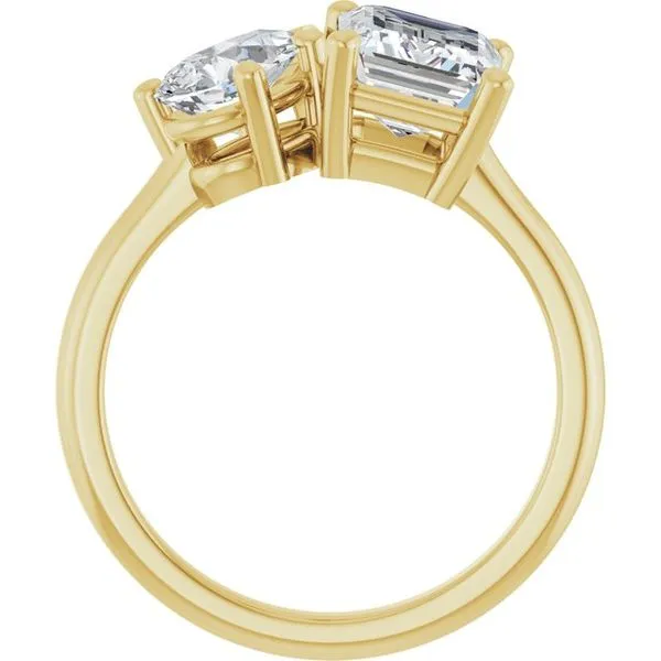 Two-Stone Engagement Ring Image 2 Mark Jewellers La Crosse, WI