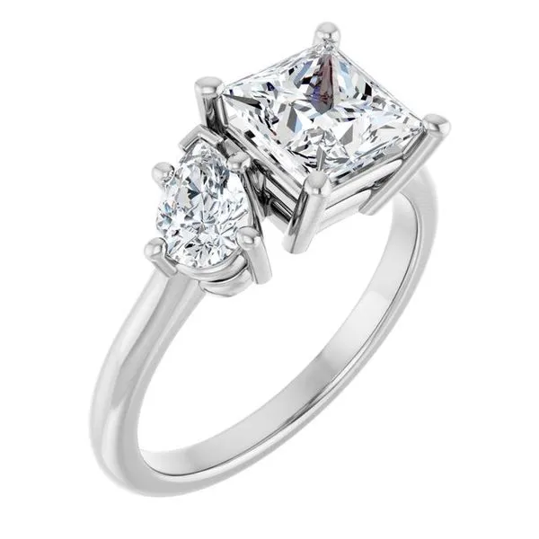 Two-Stone Engagement Ring Hudson Valley Goldsmith New Paltz, NY