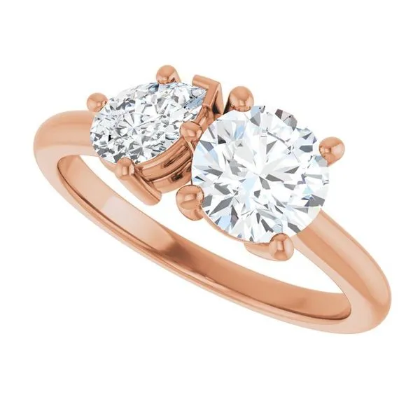 Two-Stone Engagement Ring Image 5 J. Thomas Jewelers Rochester Hills, MI