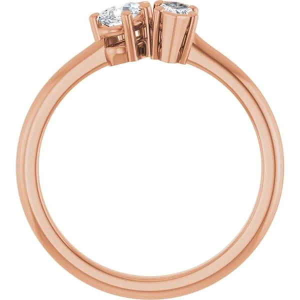 Two-Stone Engagement Ring Image 2 J. Thomas Jewelers Rochester Hills, MI