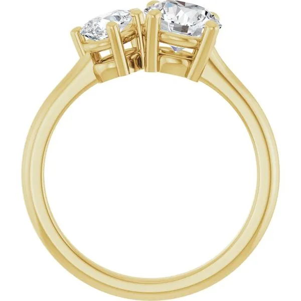 Two-Stone Engagement Ring Image 2 J. Thomas Jewelers Rochester Hills, MI