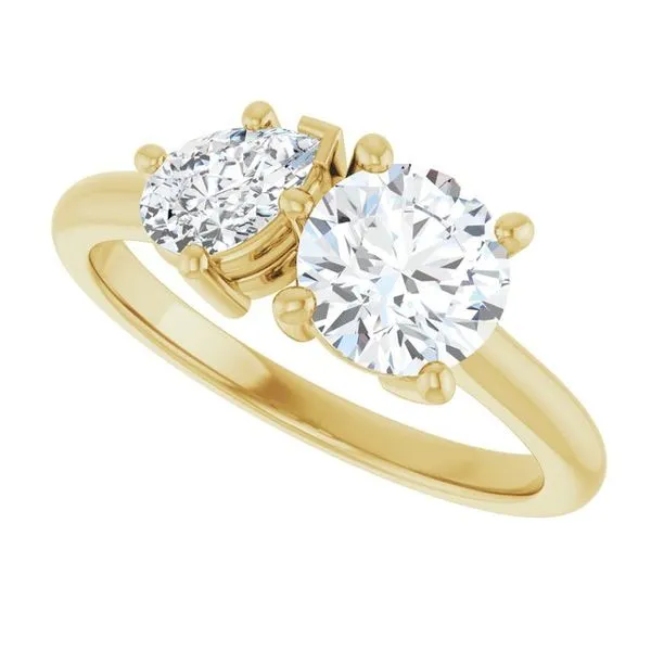 Two-Stone Engagement Ring Image 5 Shipley's Fine Jewelry Hampstead, MD