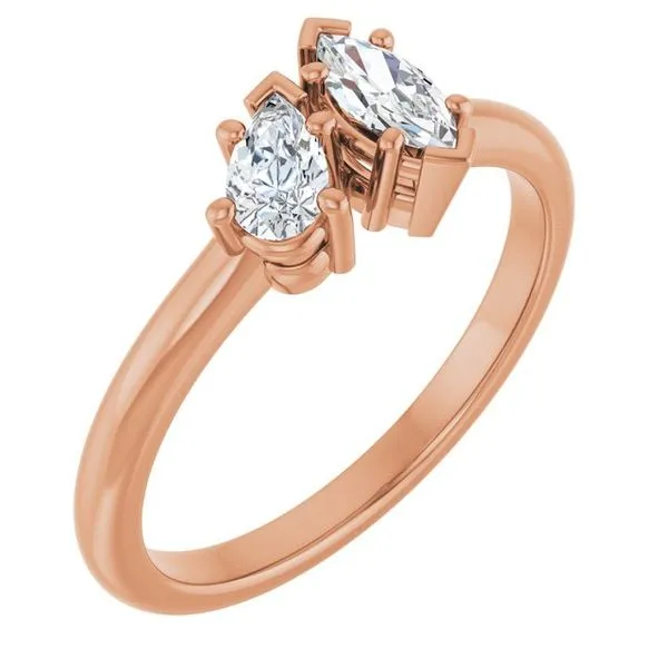 Two-Stone Engagement Ring Raleigh Diamond Fine Jewelry Raleigh, NC