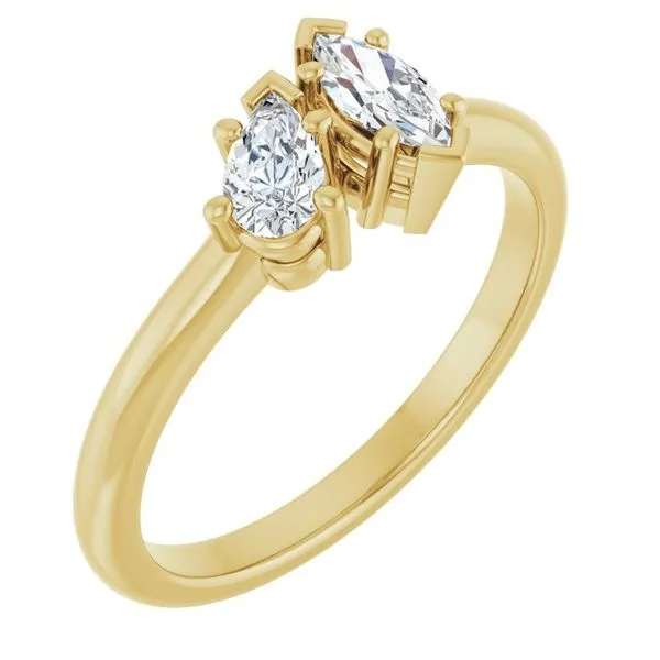 Two-Stone Engagement Ring Austin's Fine Diamonds & Jewelry Lyndhurst, NJ